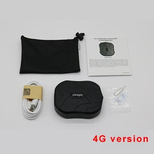 Car Tracker 4G GPS Tracker Car 10000mAh 4G TKSTAR TK905B GPS Locator Waterproof GPS Tracker Auto Magnet Free Web APP PK TK915