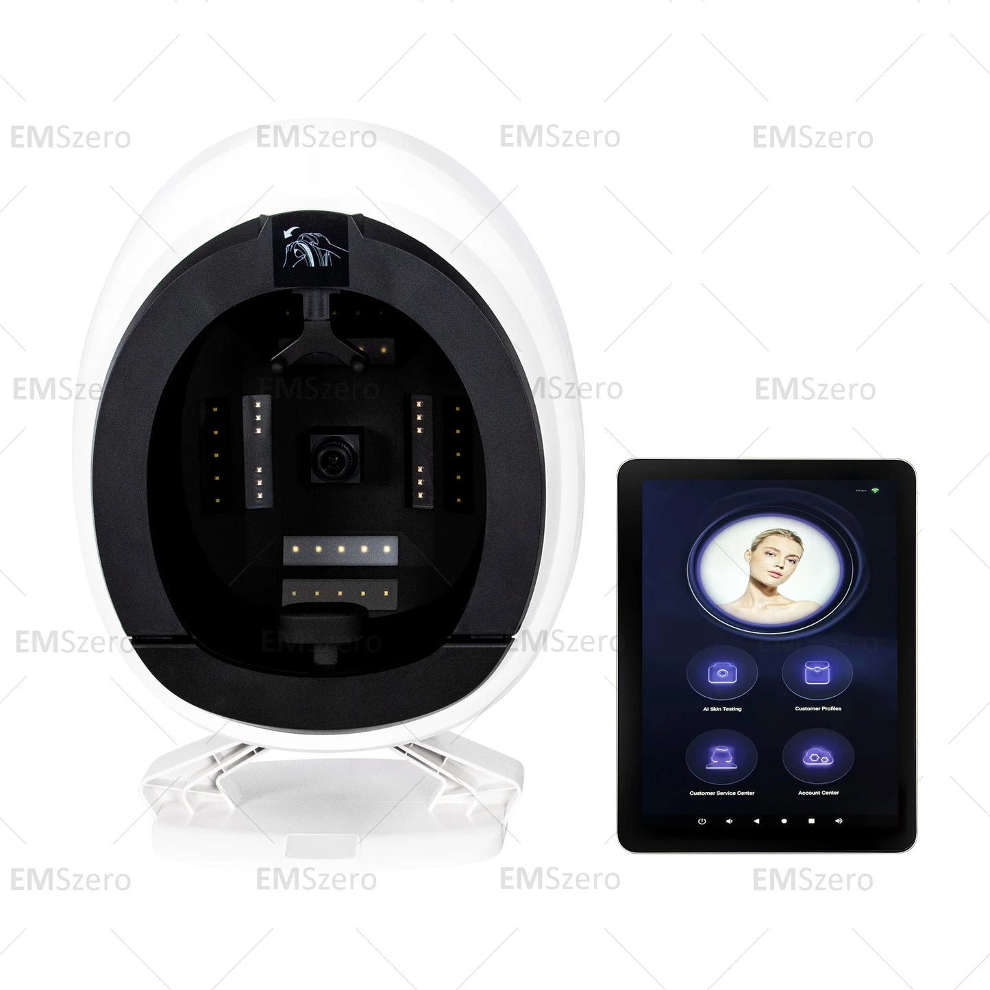 Professional 3D Tech Magic Mirror Skin Analysis Machine