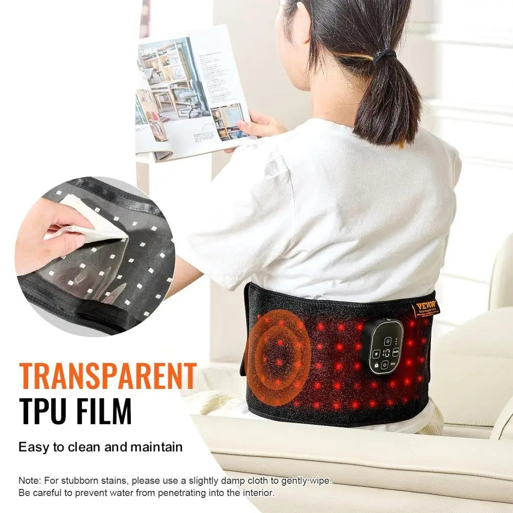 Red Light Therapy Belt for waist 660nm 850nm 105 LEDs