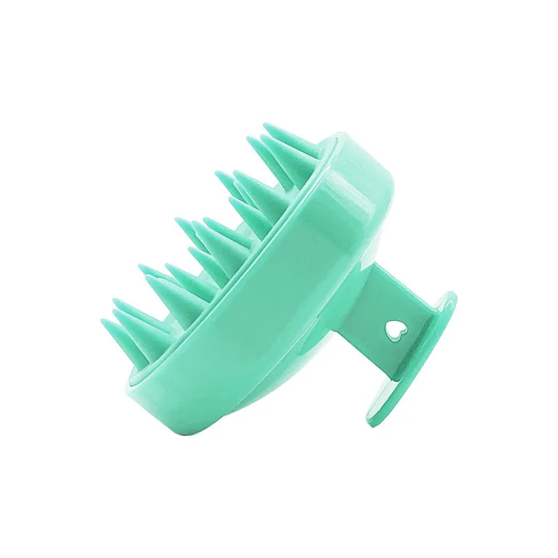 Wholesale 100Pcs Silicone Shampoo Brush Massage Comb Hair Root Itching Clean The Scalp Thoroughly Body Massage Brush Bath Brush