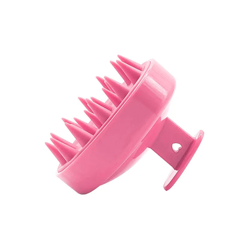 Wholesale 100Pcs Silicone Shampoo Brush Massage Comb Hair Root Itching Clean The Scalp Thoroughly Body Massage Brush Bath Brush