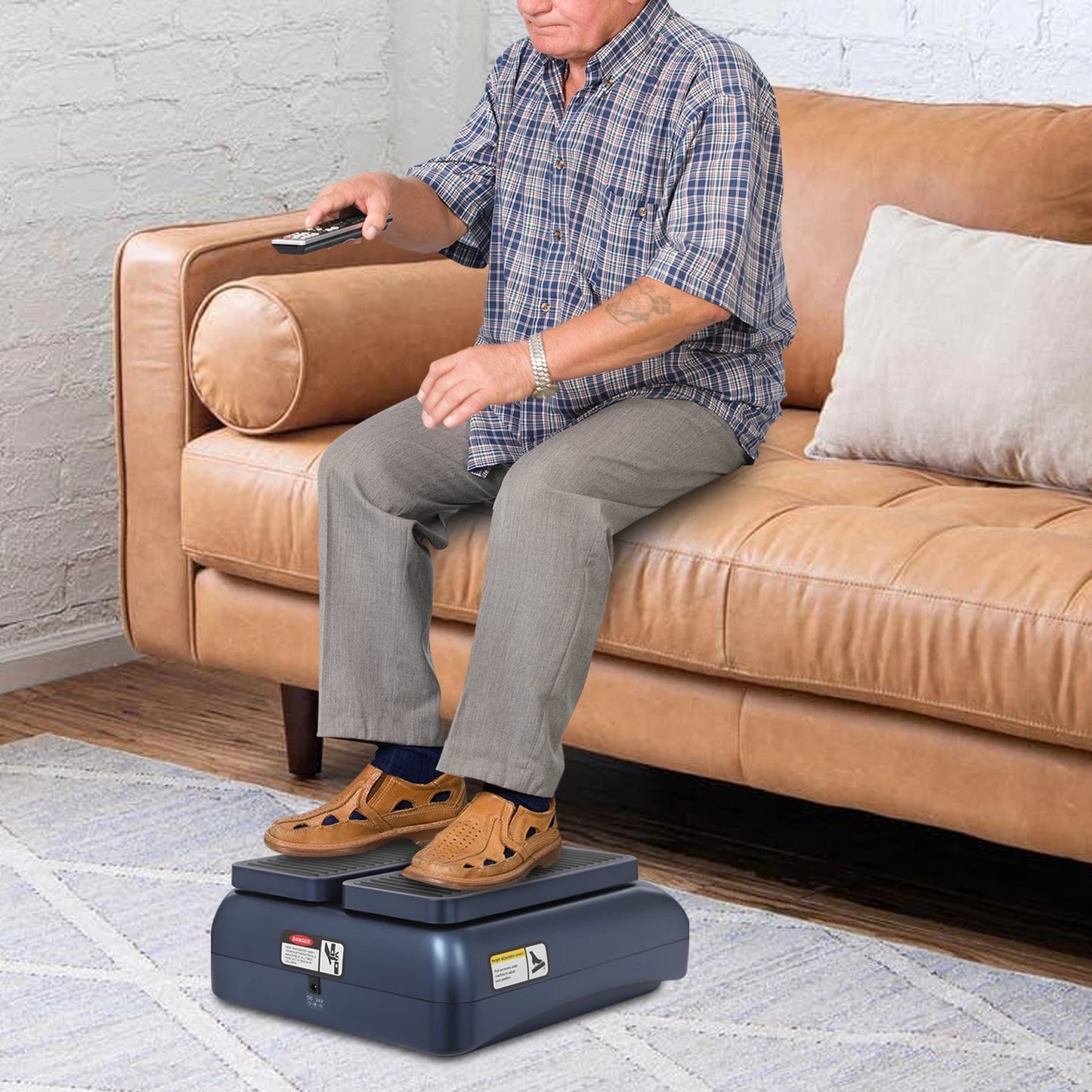 Electric Foot Massager Adjustable Speed Non-Slip for Home Rehabilitation Training 20W AC100-240V