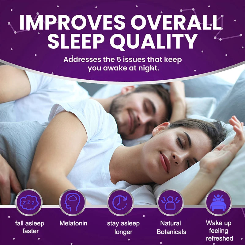 Sleep Supplement - Melatonin Plus Natural Plant Extracts