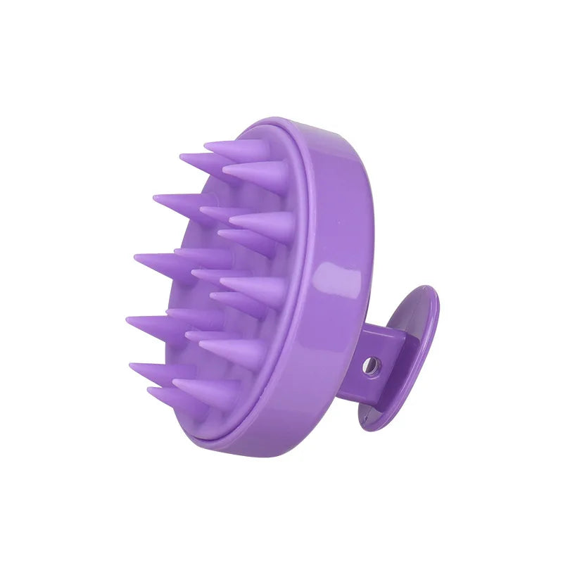 Wholesale 100Pcs Silicone Shampoo Brush Massage Comb Hair Root Itching Clean The Scalp Thoroughly Body Massage Brush Bath Brush