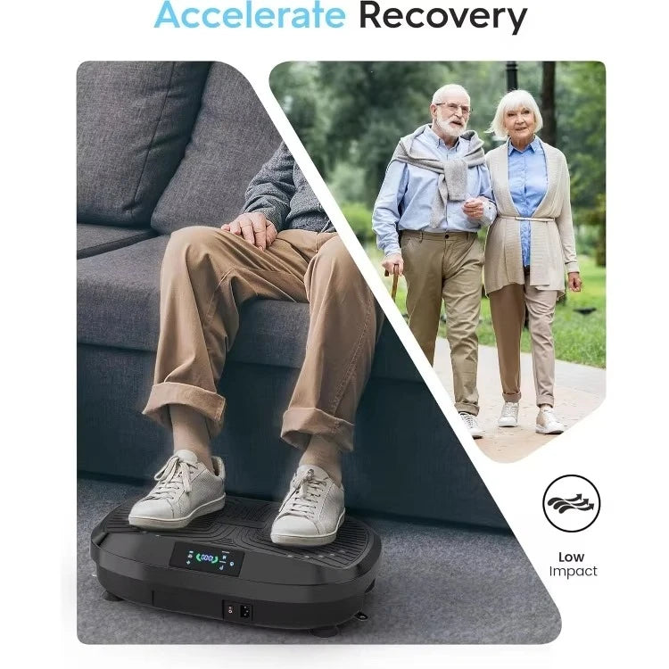 New arrivals Vibration Plate- 4D & Oscillation Two Types Vibration Platform, Whole Body Workout Vibration Plate Exercise Machine