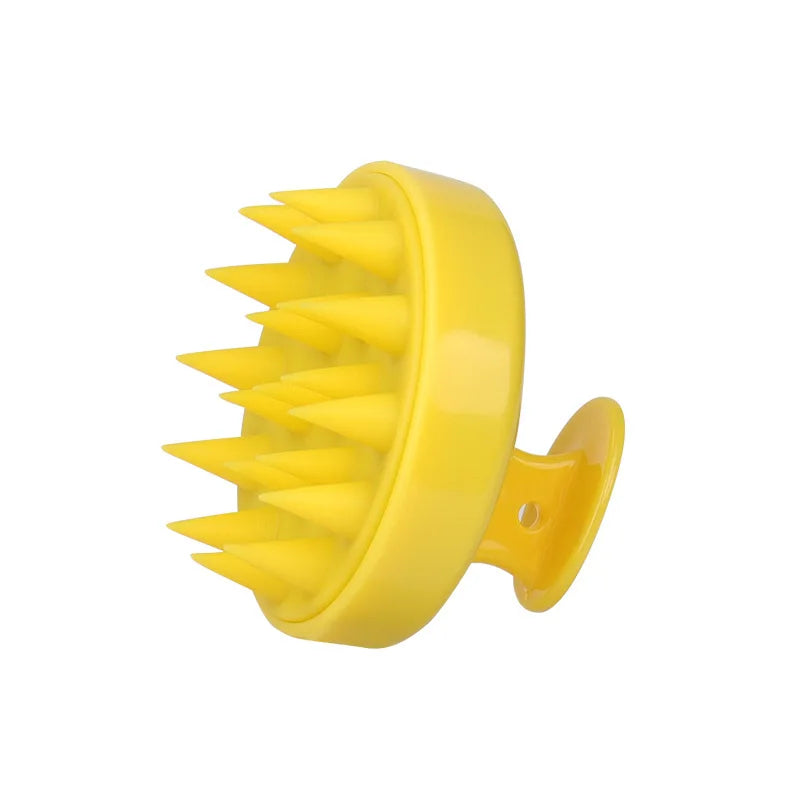 Wholesale 100Pcs Silicone Shampoo Brush Massage Comb Hair Root Itching Clean The Scalp Thoroughly Body Massage Brush Bath Brush