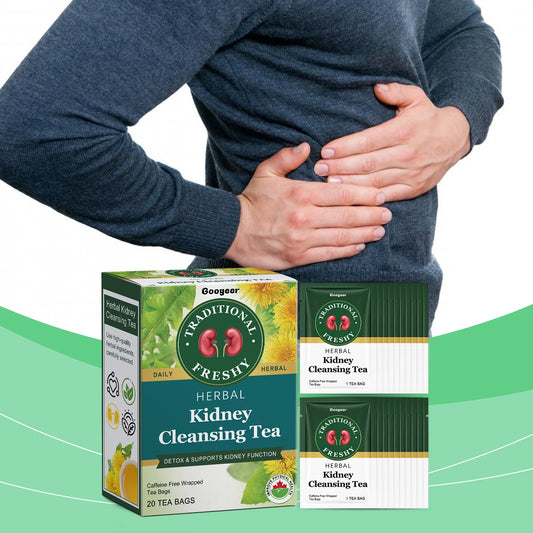Googeer 20pcs Kidney Detox Tea Herbal Detoxify Cleaning Enhance Immune System Body Health Dietary Supplement Kidney Detoxify Tea