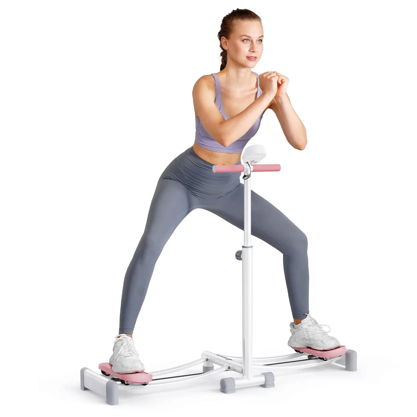 Merach Ski Machine Simulated Ski Trainer Adjustable Height Exercise Equipment for Leg and Pelvic Floor Muscle Workout
