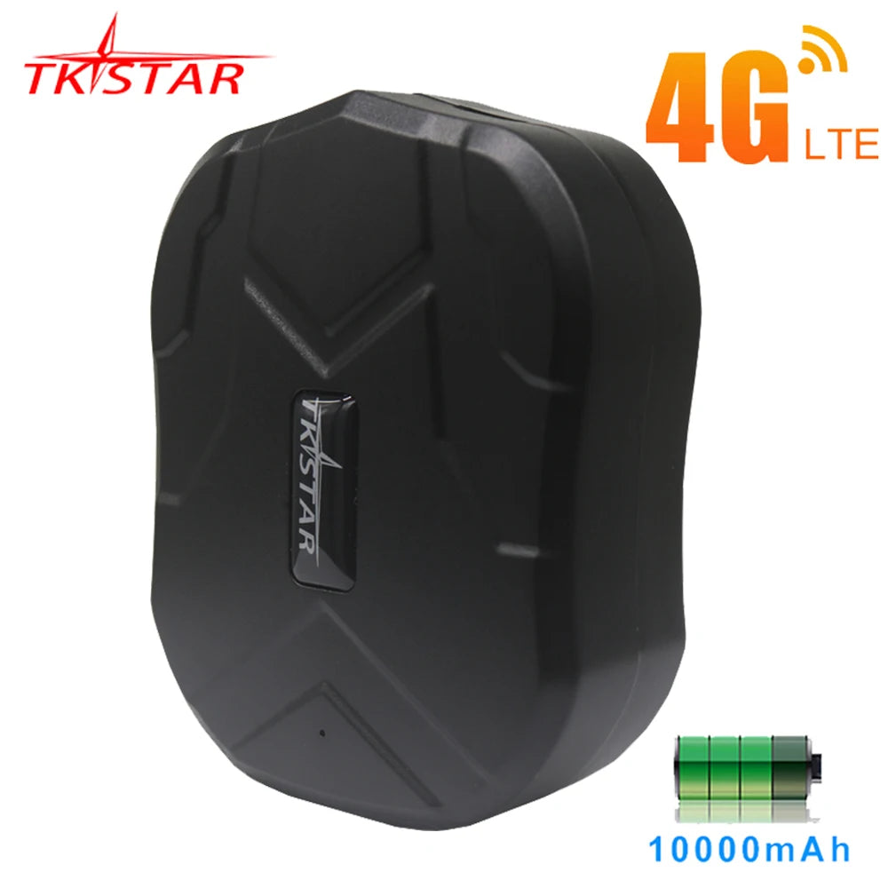 Car Tracker 4G GPS Tracker Car 10000mAh 4G TKSTAR TK905B GPS Locator Waterproof GPS Tracker Auto Magnet Free Web APP PK TK915