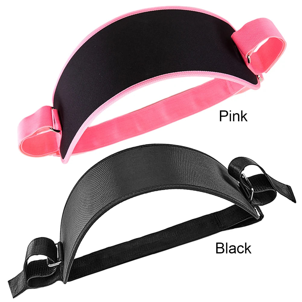 Hip Thrust Belt Barbell Pad Adjustable Pull Up Belt Anti-Slip Support Belt with EVA Pad for Dumbbells/Kettlebells/Plates