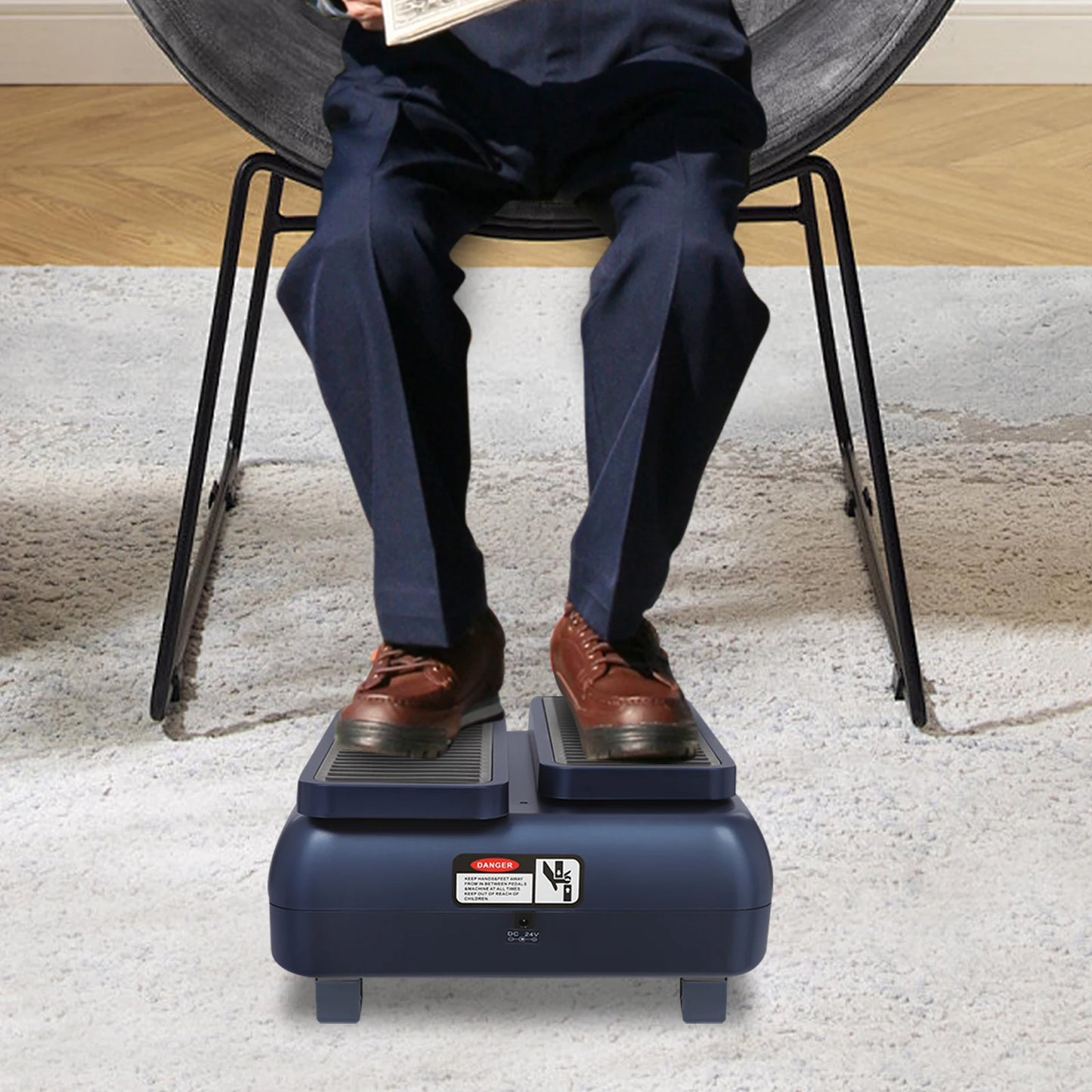 Electric Foot Massager Adjustable Speed Non-Slip for Home Rehabilitation Training 20W AC100-240V
