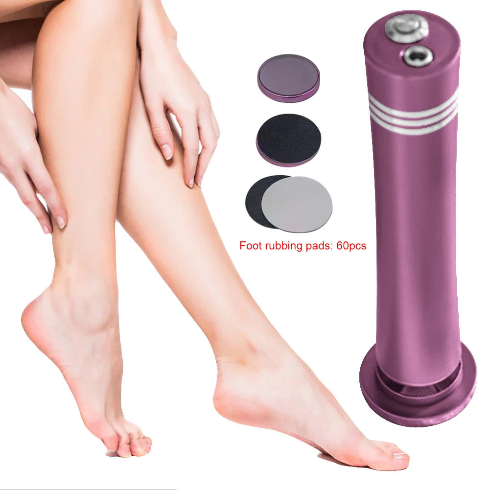 Electric Pedicure Foot Calus Remover Tool 60 pcs Sandpaper Discs for Dead Skin and Calluses