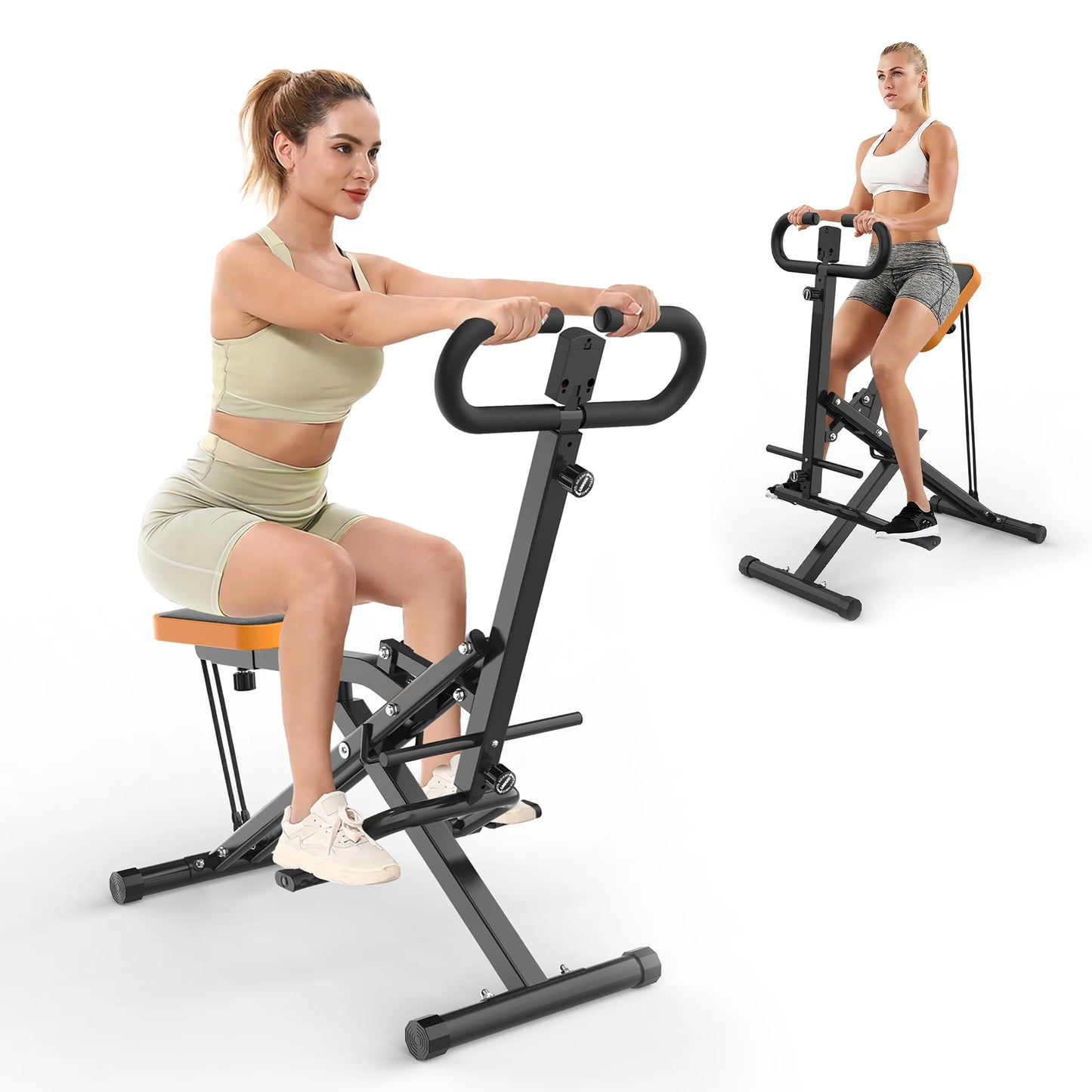 Foldable Squat Machine for Gluteus Maximus Training
