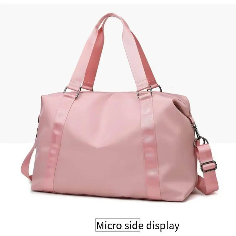 New dry-wet separated sports, leisure and fitness bag, hand-held yoga bag, large-capacity short-distance travel bag and storage