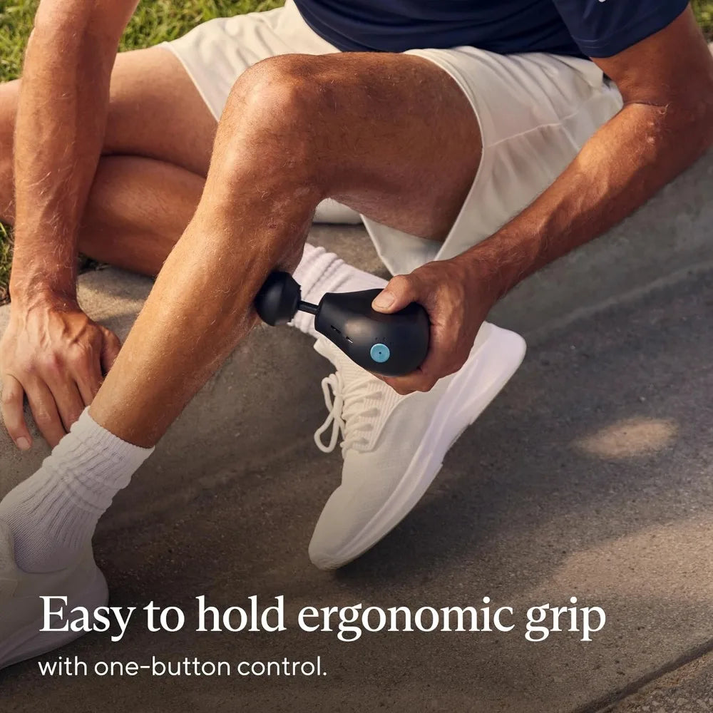Mini Massage Gun - Handheld deep tissue massage gun and compact personal massager for portable muscle pain relief