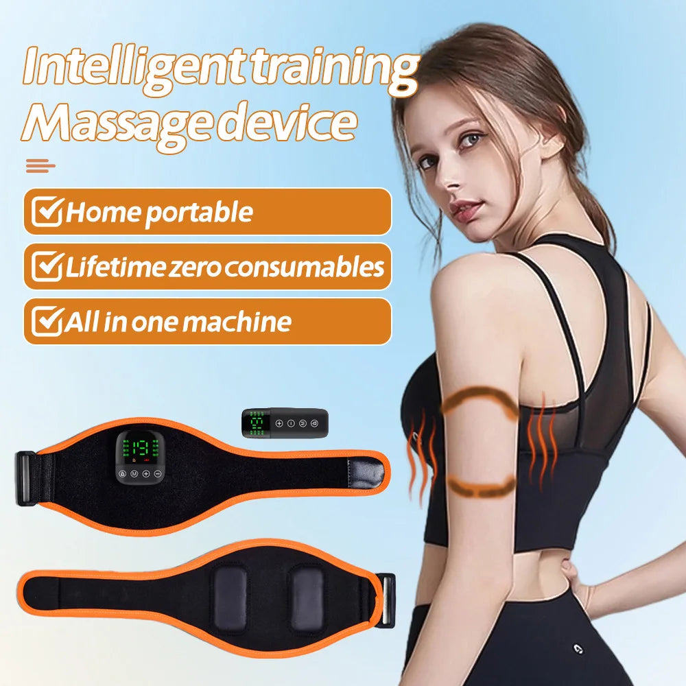 EMS Muscle Massagers Emit Heating Wrist & Arm Massage Belt Device  Joint Rehabilitation Training Massager Relaxation Treatment