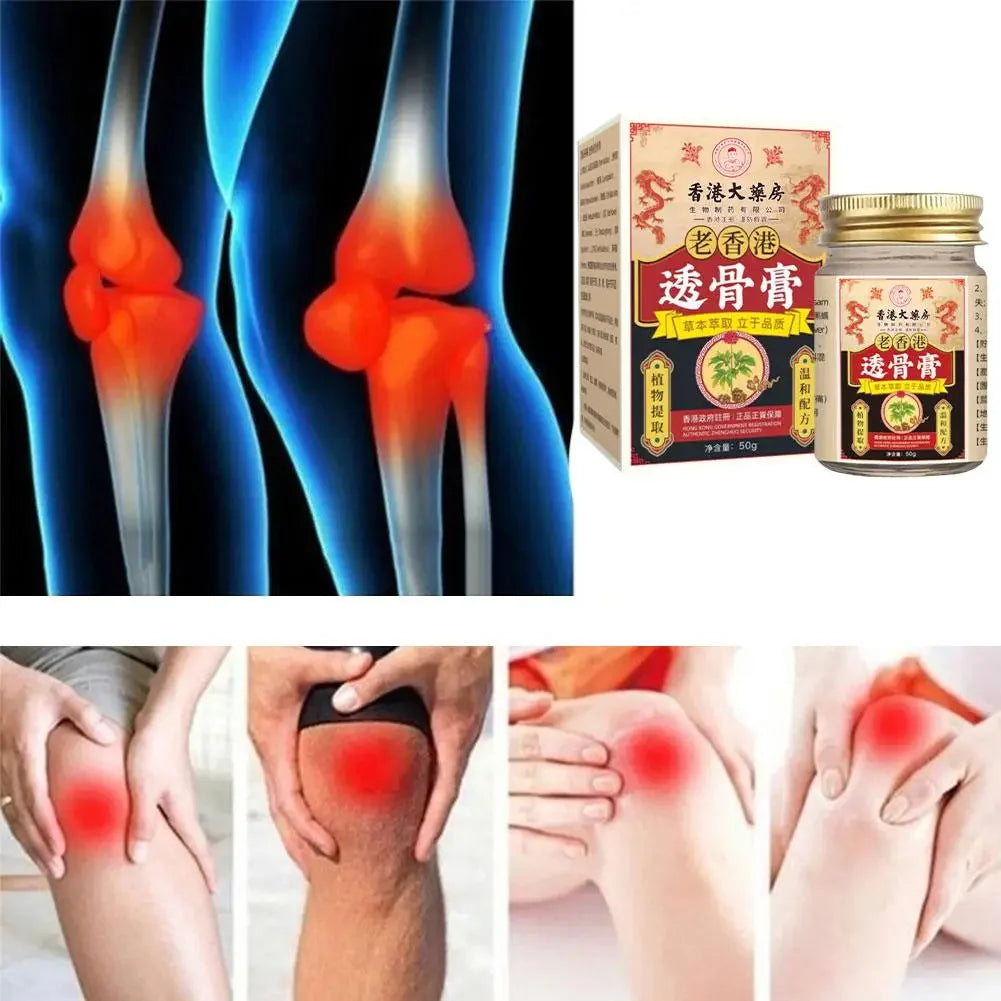 Bone Penetrating Ointment Thai Secret Recipe Relieve Neck Waist Legs and Knee Soreness Joint Discomfort Febrile Tiger Cream