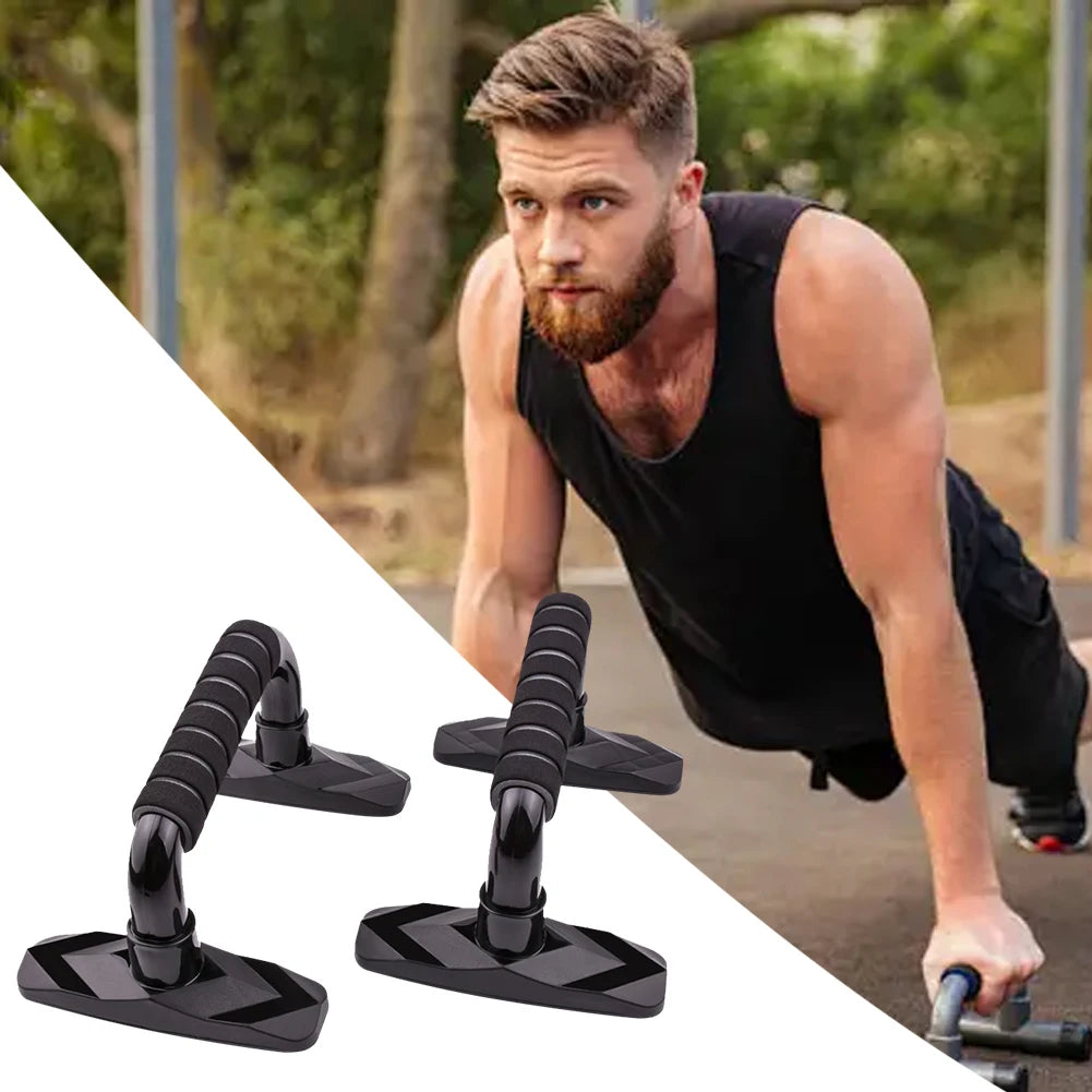 2Pcs Push Up Bar Push Up Stands Foam Handles Push Up Grip Handle Chest Fitness Equipment for Fitness Training