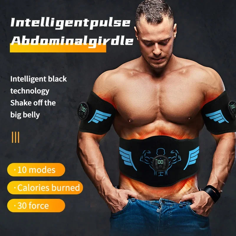 Abdominal Toning Belt Muscle Stimulator Abs Trainer Unisex