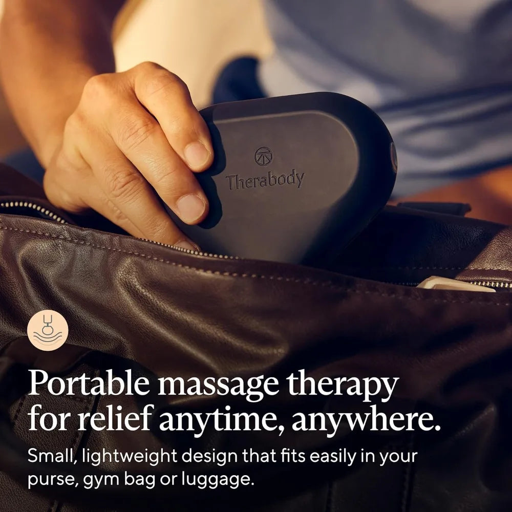 Mini Massage Gun - Handheld deep tissue massage gun and compact personal massager for portable muscle pain relief