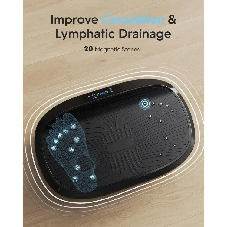 New arrivals Vibration Plate- 4D & Oscillation Two Types Vibration Platform, Whole Body Workout Vibration Plate Exercise Machine