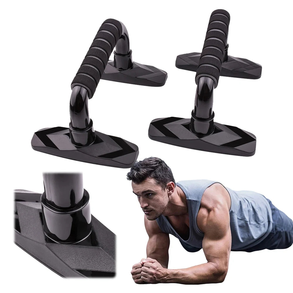 2Pcs Push Up Bar Push Up Stands Foam Handles Push Up Grip Handle Chest Fitness Equipment for Fitness Training