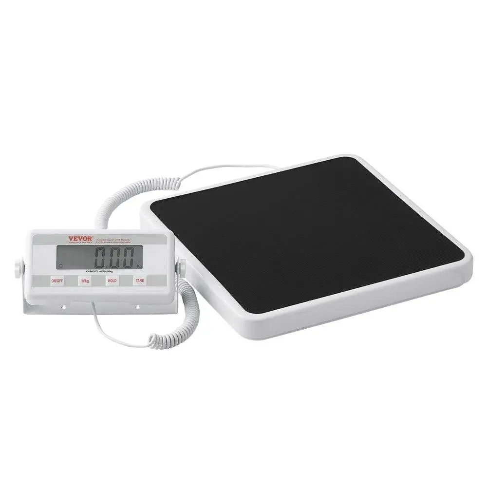 Digital Portable Medical Weight Scale with Anti-Slip Mat Maximum Capacity 400LBS for Physicians and Home Use