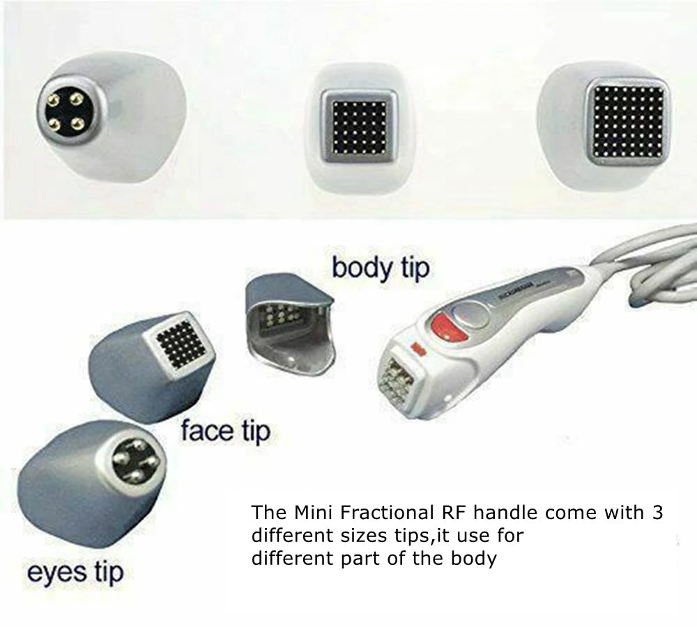 Intelligent Fractional RF Machine Radio Frequency Face Lifting Skin Tightening & Wrinkle Removal Dot Matrix Beauty Equipment