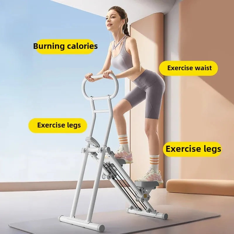 Multifunctional climbing machine sports fitness equipment simulated exercise waist leg muscles aerobic fat burning