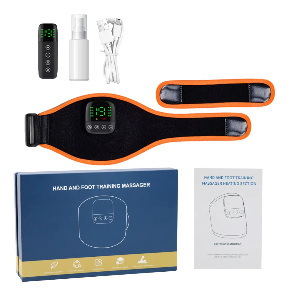 EMS Muscle Massagers Emit Heating Wrist & Arm Massage Belt Device  Joint Rehabilitation Training Massager Relaxation Treatment
