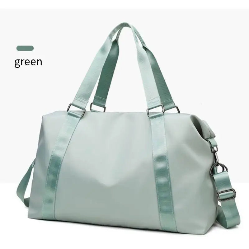 New dry-wet separated sports, leisure and fitness bag, hand-held yoga bag, large-capacity short-distance travel bag and storage