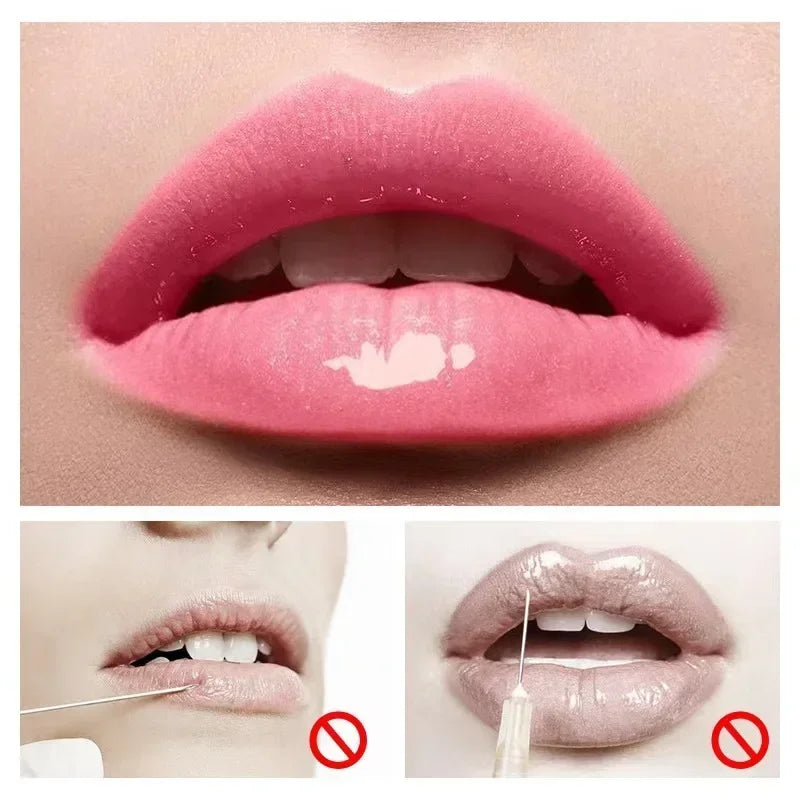 Long Lasting Lip Plumper Oil Serum Increases Elasticity