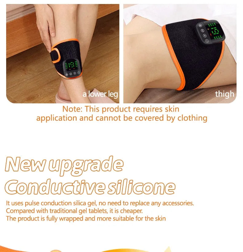 EMS Muscle Massagers Emit Heating Wrist & Arm Massage Belt Device  Joint Rehabilitation Training Massager Relaxation Treatment