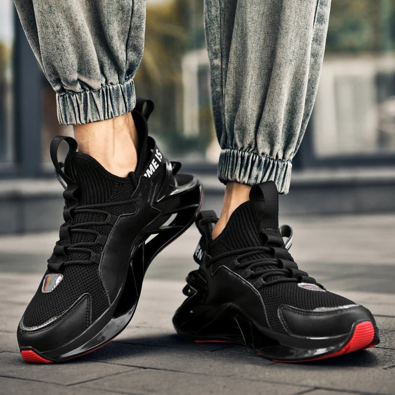 Men's running shoes, anti slip sports, tennis walking, blade sports shoes