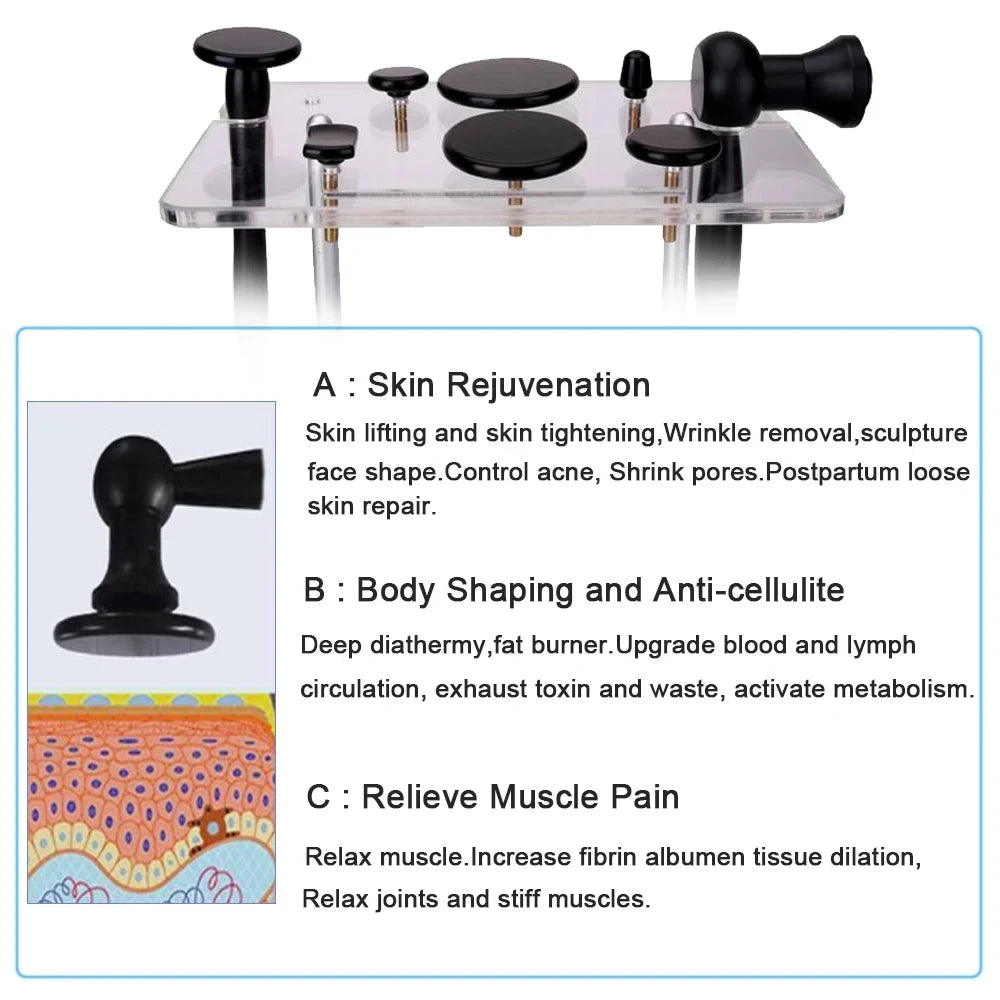 AOKO Radio Frequency Monopolar RF Beauty Machine Face Lifting Wrinkle Removal Body Slimming Massager Device Skin Rejuvenation