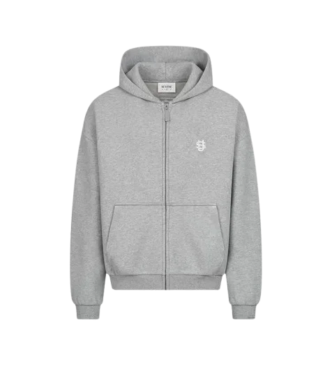 Gothic Retro Graphic Loose Sports Zipper Hoodie Suit Men's and Women's Y2K New Harajuku Hip-Hop Casual Joker Pants Street Wear