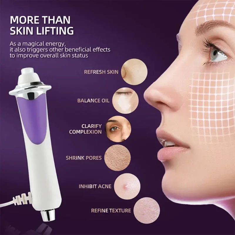 HIFU Skin Care Radio Frequency Face Lifting EMS Microcurrent Skin Tightening Anti Wrinkle Skin Rejuvenation Beauty Oxygen Pen