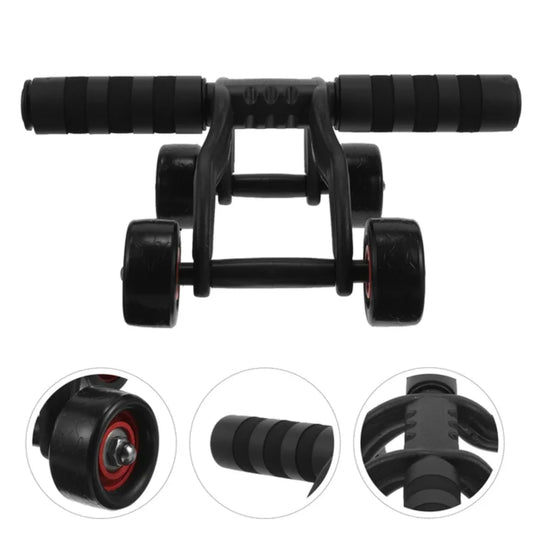 Scroll Wheel Man Fitness Exercise Equipment   Use Roller Chain Ab Machine Abs Wheels