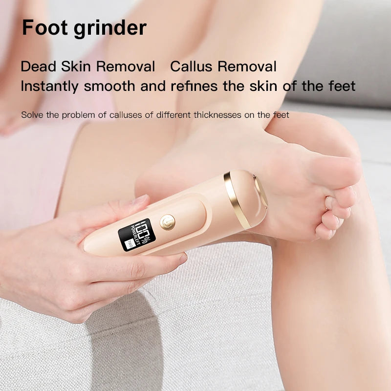 Nano-level Foot Grinder 2025 New Model Large Capacity Fast Charging Multiple Plot Modes Exfoliate Polisher Lover Holiday Gifts