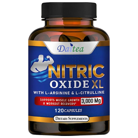 Super Nitric Oxide - Helps Improve Workout Performance, Muscle Growth and Strengthening, Physical Fitness