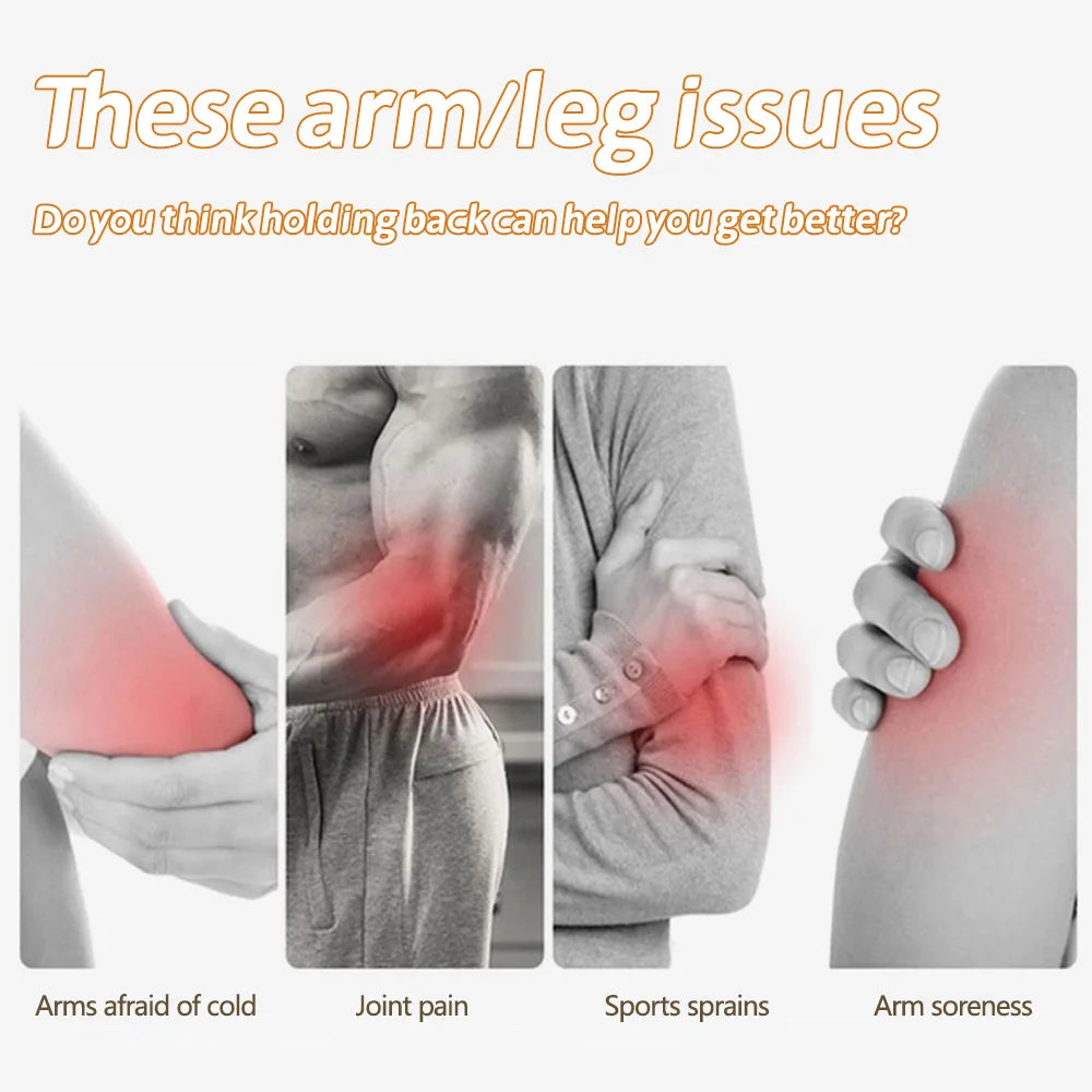 EMS Muscle Massagers Emit Heating Wrist & Arm Massage Belt Device  Joint Rehabilitation Training Massager Relaxation Treatment