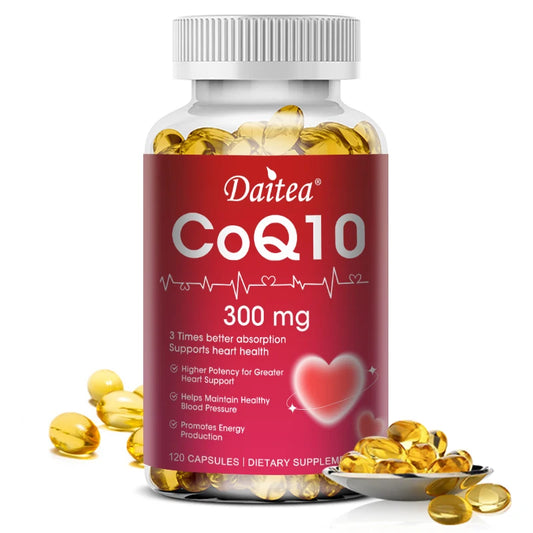 CoQ10 300mg Super 3x Absorption Heart Health Supplement