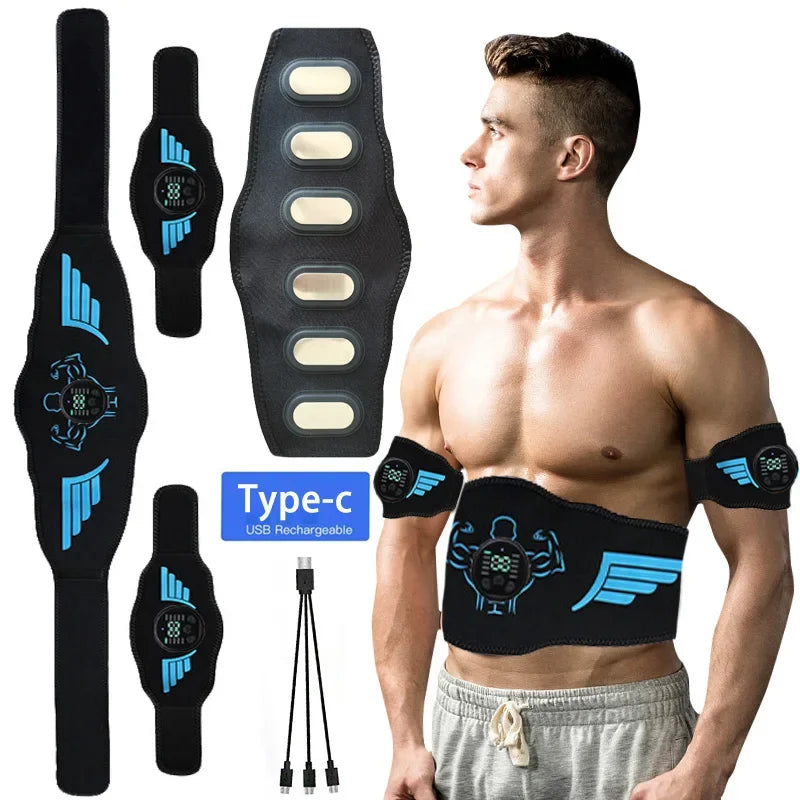 Abdominal Toning Belt Muscle Stimulator Abs Trainer Unisex