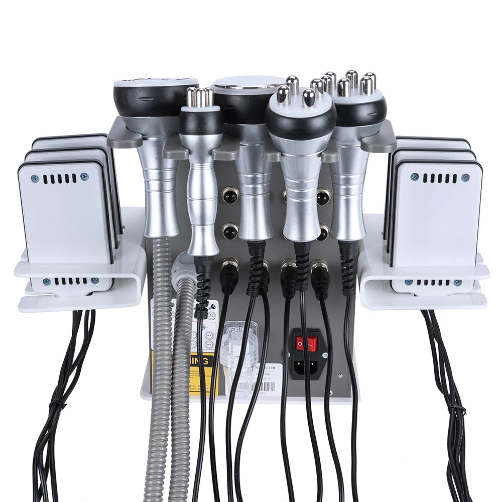 2025 new ultrasonic 40K cavitation machine vacuum weight loss and slimming device anti fat mass fat burner fat mass massage equi