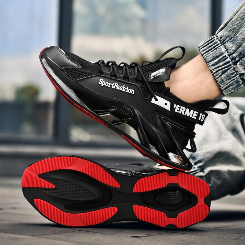 Men's running shoes, anti slip sports, tennis walking, blade sports shoes